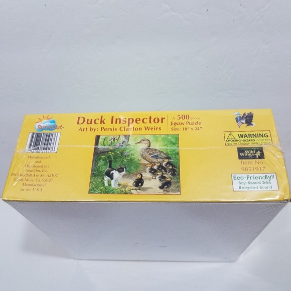 Duck Inspector 500 Piece Jigsaw Puzzle 18 x 24 New - Picture 5 of 7